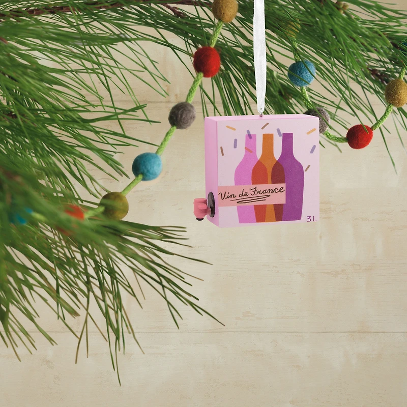 Boxed Wine Hallmark Ornament for only USD 14.99 | Hallmark