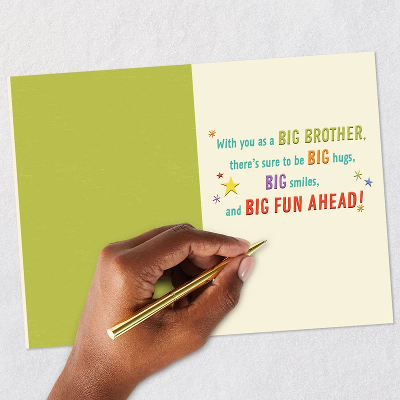 Best Big Brother New Baby Card for only USD 2.99 | Hallmark