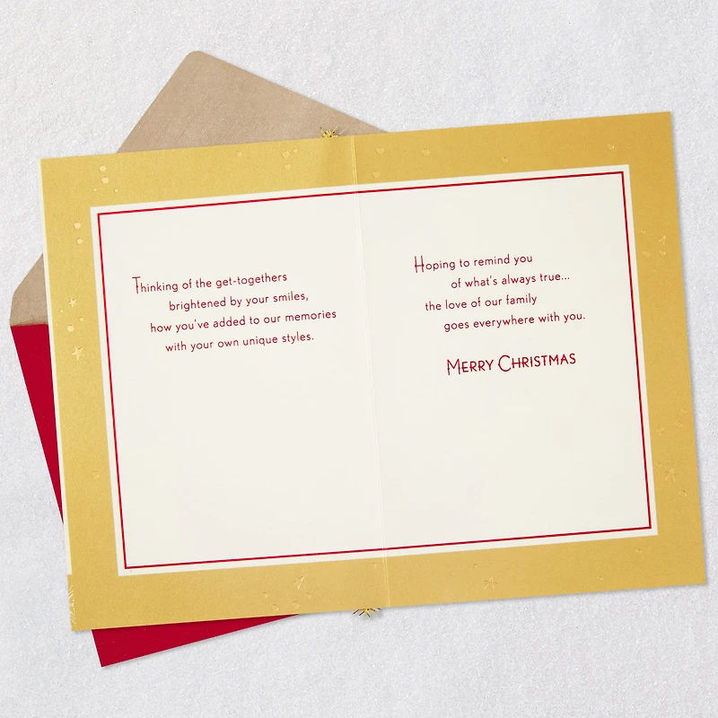 Family Love Christmas Card for Daughter and Son-in-Law for only USD 6.99 | Hallmark