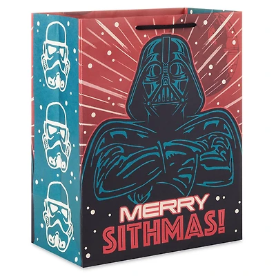 13" Star Wars™ Darth Vader™ Merry Sithmas Large Holiday Gift Bag for only USD 4.49 | Hallmark