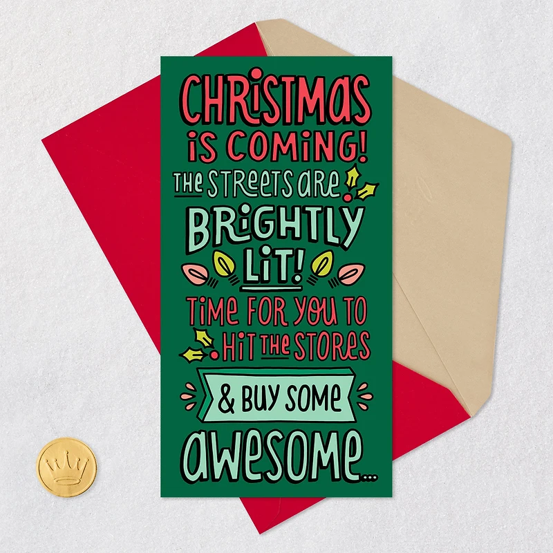Buy Some Awesome Stuff Funny Christmas Card for only USD 2.99 | Hallmark