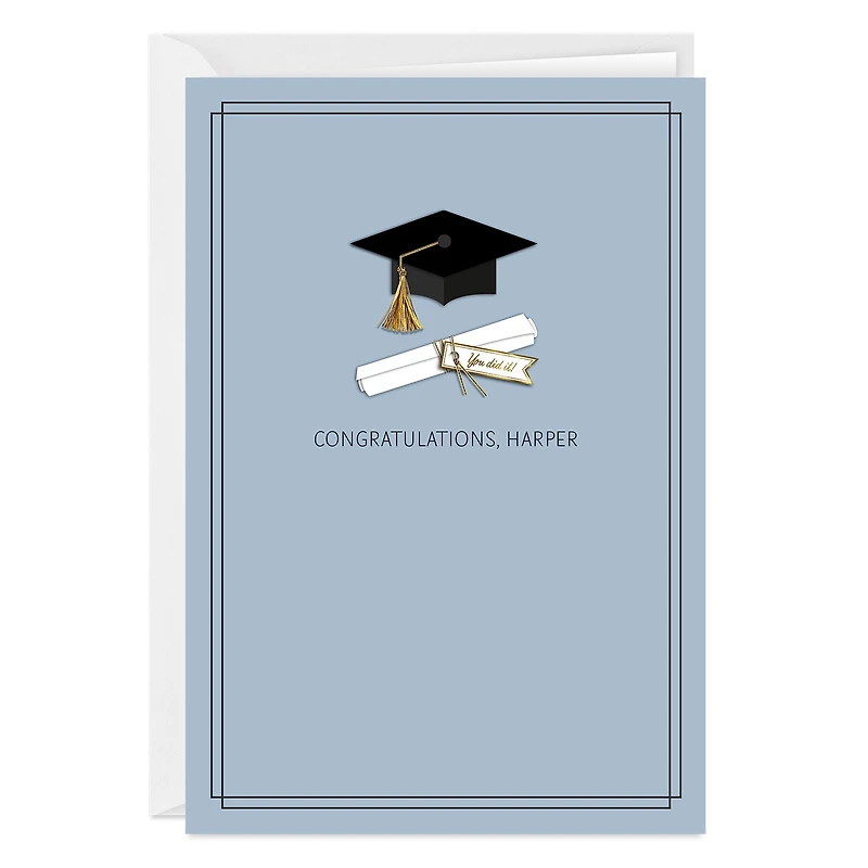 You're Just Getting Started Custom Graduation Card for only USD 4.99 | Hallmark