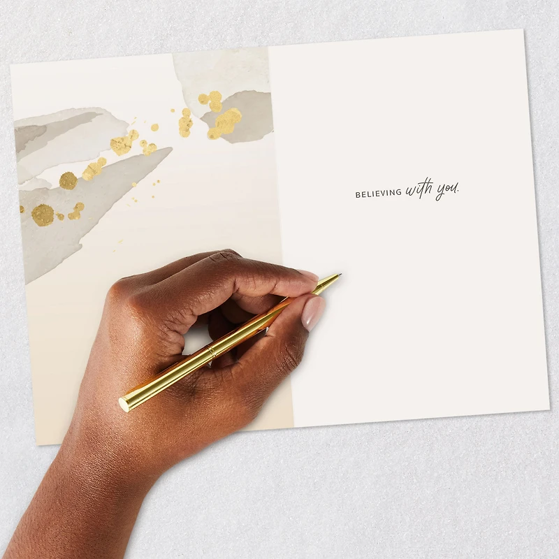 Believing With You Encouragement Card for only USD 3.99 | Hallmark