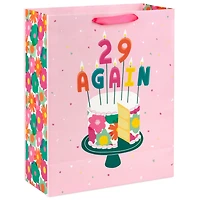 15.5" 29 Again Cake and Candles Extra-Large Birthday Gift Bag for only USD 5.49 | Hallmark