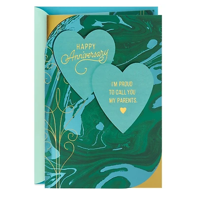 Proud to Call You My Parents Anniversary Card for only USD 7.99 | Hallmark