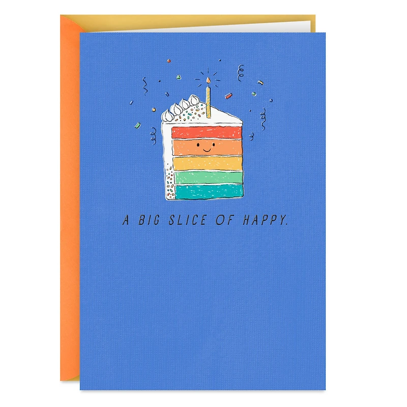 Big Slice of Happy Birthday Card for only USD 3.99 | Hallmark