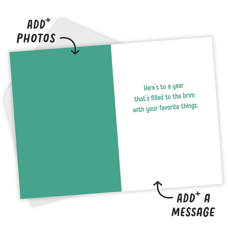 Here's to a Year Custom Celebration Card for only USD 4.99 | Hallmark