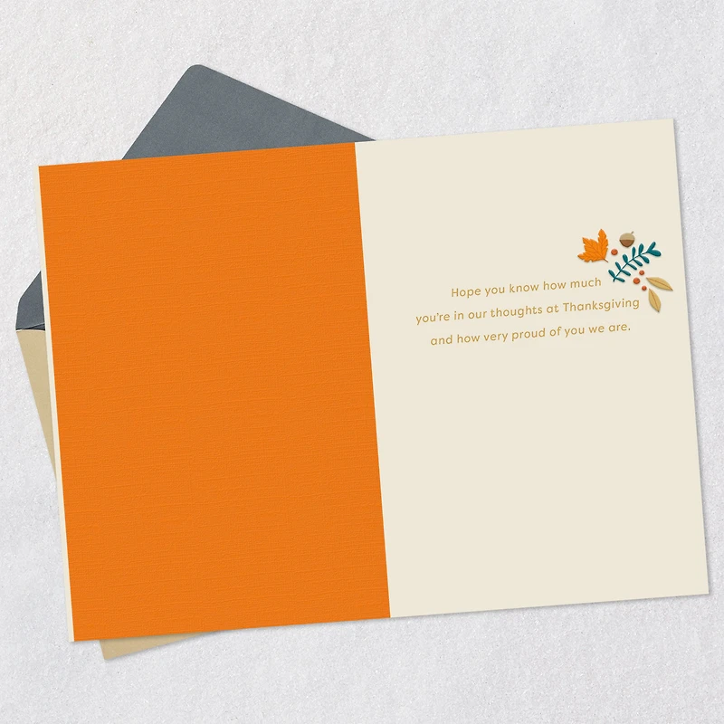 So Thankful for Your Service Thanksgiving Card for Military Service Member for only USD 3.99 | Hallmark