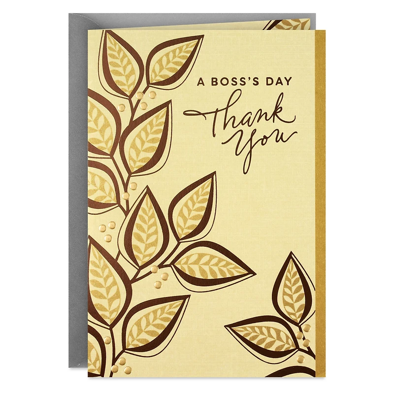 It's a Pleasure to Work for You Boss's Day Card for only USD 4.99 | Hallmark