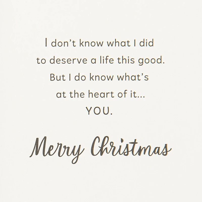 So Thankful for You Christmas Card for Husband for only USD 6.59 | Hallmark