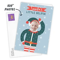 Santa's Little Helper Custom Christmas Card for only USD 4.99 | Hallmark