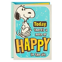 Peanuts® A Note of Happy Musical Birthday Card for only USD 5.99 | Hallmark