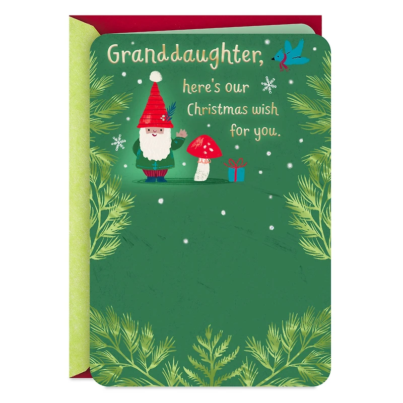 Follow Your Heart and Know You're Loved Christmas Card for Granddaughter for only USD 3.99 | Hallmark