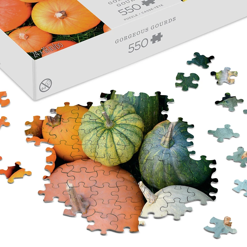 Gorgeous Gourds 550-Piece Jigsaw Puzzle for only USD 22.99 | Hallmark