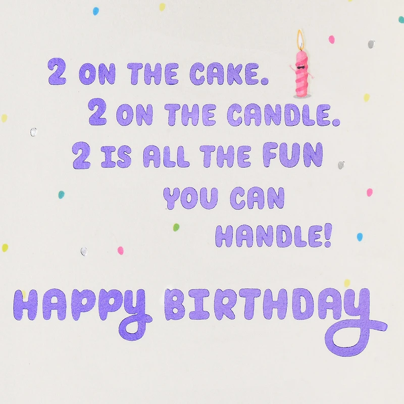 All the Fun 2nd Birthday Card for only USD 4.59 | Hallmark
