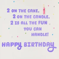All the Fun 2nd Birthday Card for only USD 4.59 | Hallmark