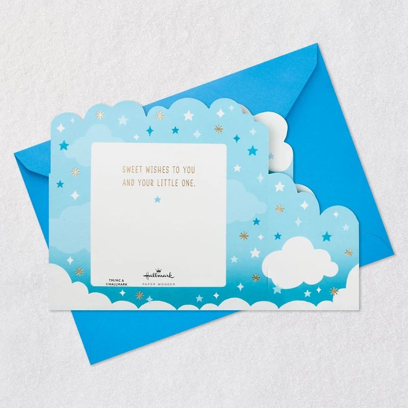Blue Balloons 3D Pop-Up New Baby Boy Card for only USD 6.99 | Hallmark