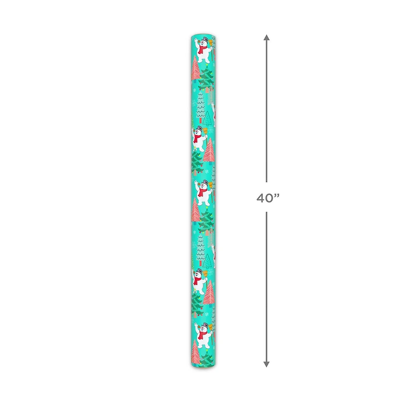 Frosty the Snowman™ Jumbo Christmas Wrapping Paper, 70 sq. ft. for only USD 9.99 | Hallmark