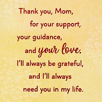 You've Always Been There for Me Birthday Card for Mom for only USD 5.59 | Hallmark