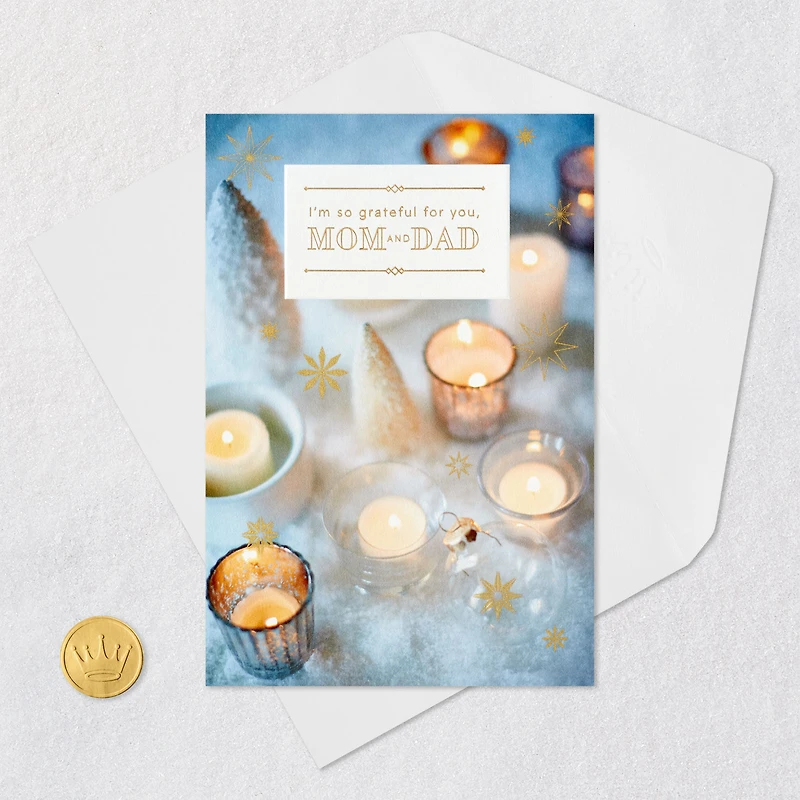 Thankful to Be Your Daughter Christmas Card for Mom and Dad for only USD 4.59 | Hallmark