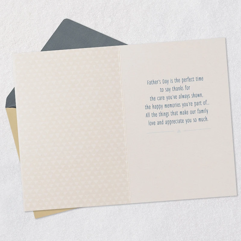 You're an Important Part of Our Family Father's Day Card for only USD 5.29 | Hallmark