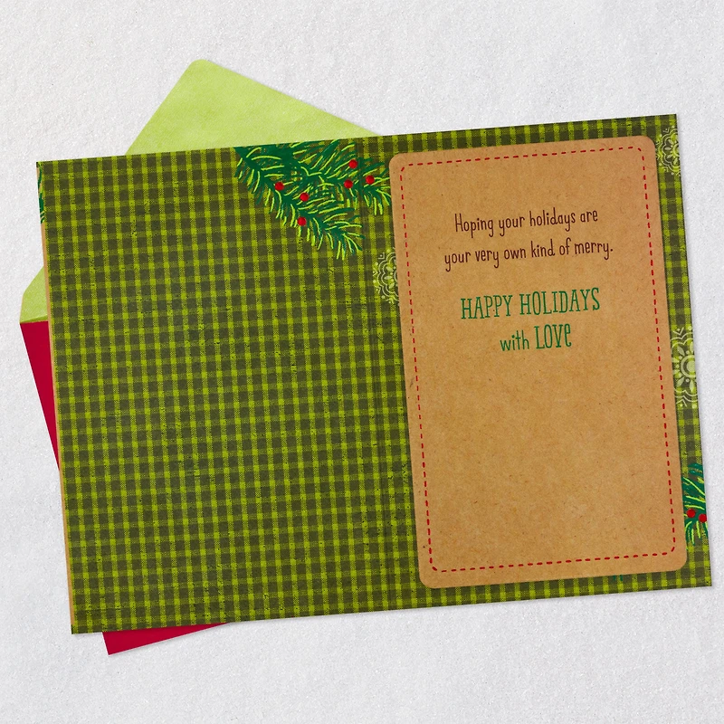 Very Merry Holiday Card for Brother and Sister-in-Law for only USD 4.29 | Hallmark