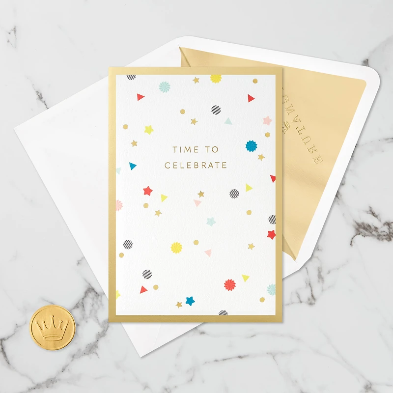 Time to Celebrate 3D Pop-Up Card for only USD 12.99 | Hallmark