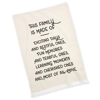 This Family Tan Fringed Tea Towel, 18x26 for only USD 14.99 | Hallmark