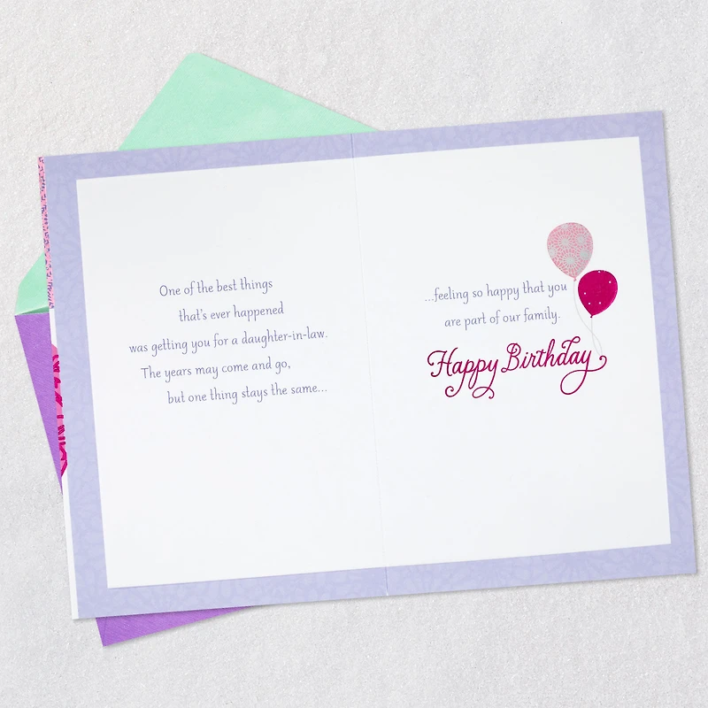 So Happy You're Part of Our Family Birthday Card for Daughter-in-Law for only USD 5.99 | Hallmark