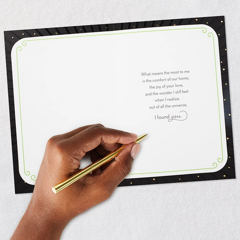 So Lucky I Found You Romantic Christmas Card for Him for only USD 5.59 | Hallmark