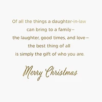 So Grateful for You Christmas Card for Daughter-in-Law for only USD 3.99 | Hallmark