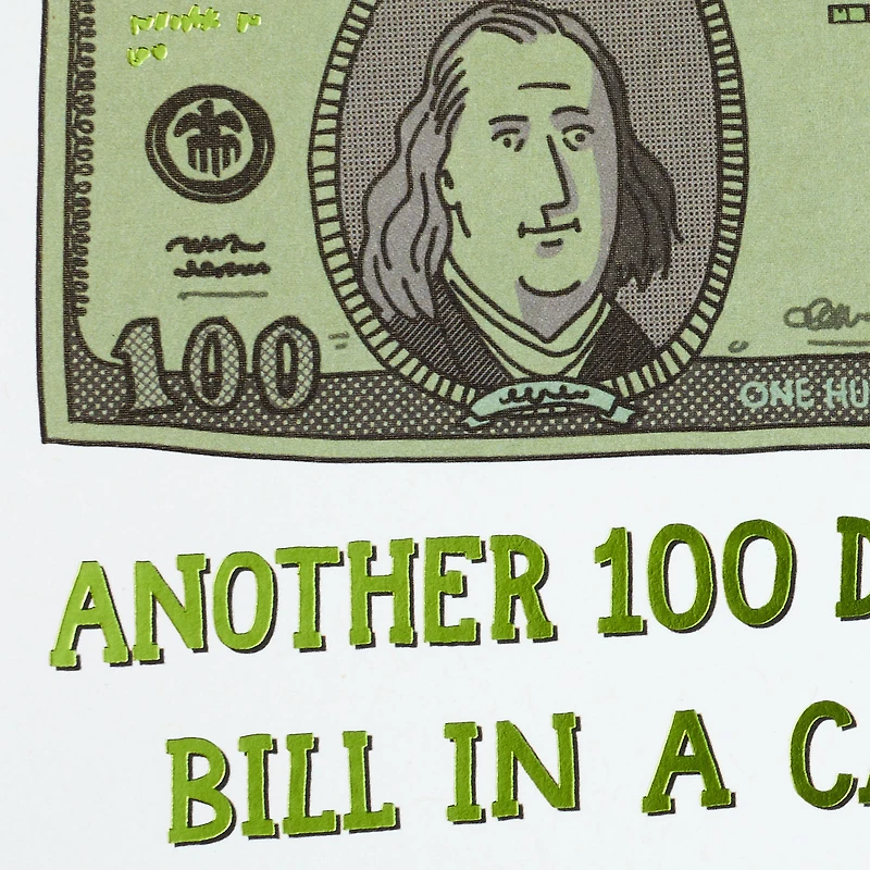 Another $100 Bill Funny Birthday Card for only USD 4.49 | Hallmark