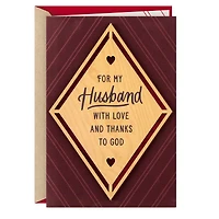 With Love and Thanks to God Religious Valentine's Day Card for Husband for only USD 7.59 | Hallmark