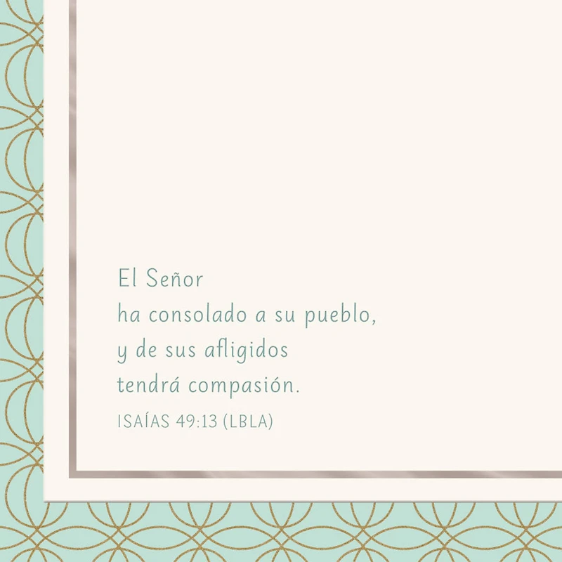 Peace and Comfort Religious Spanish-Language Sympathy Card for only USD 3.99 | Hallmark