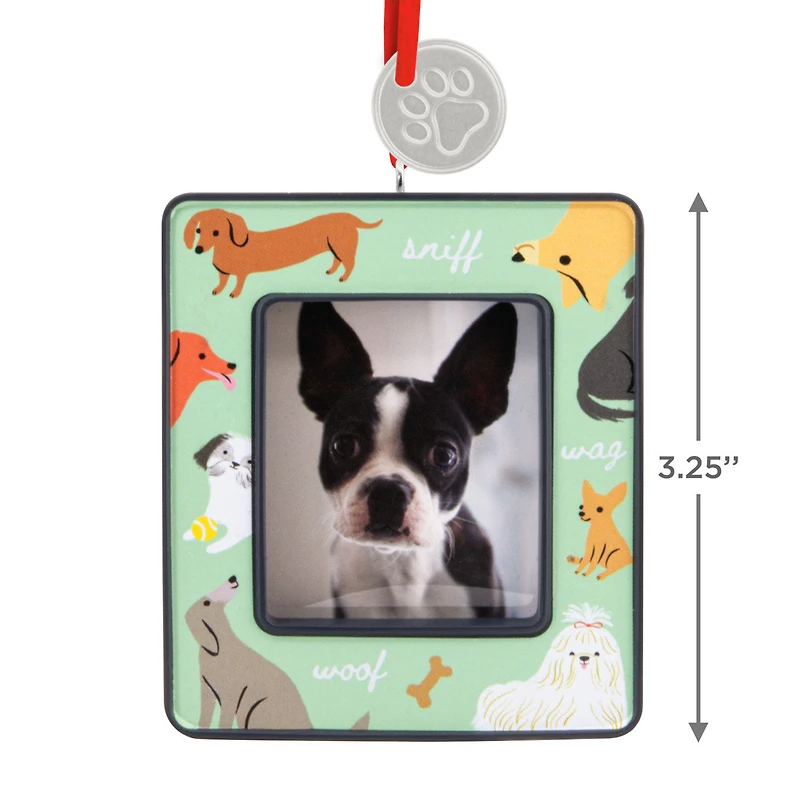 Cute Pups Photo Frame Hallmark Ornament for only USD 14.99 | Hallmark
