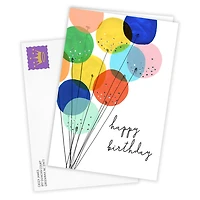 Celebrating You Modern Balloons Custom Birthday Card for only USD 4.99 | Hallmark