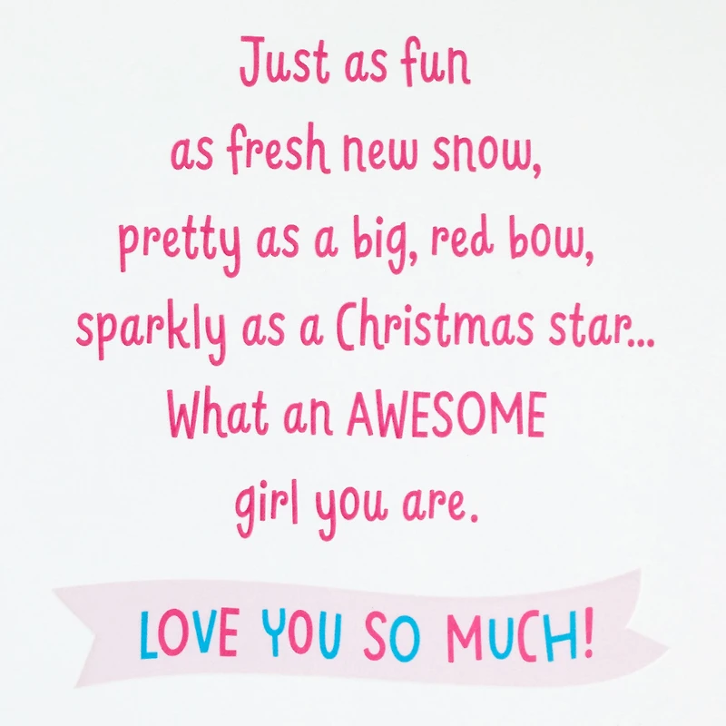 Cute Seal Christmas Card for Granddaughter for only USD 3.99 | Hallmark