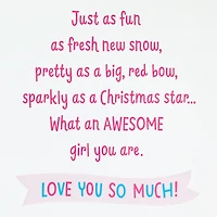 Cute Seal Christmas Card for Granddaughter for only USD 3.99 | Hallmark