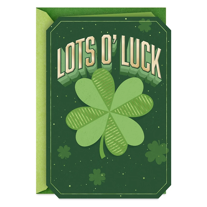 Good Luck, Good Health, and Good Fortune St. Patrick's Day Card for only USD 3.99 | Hallmark