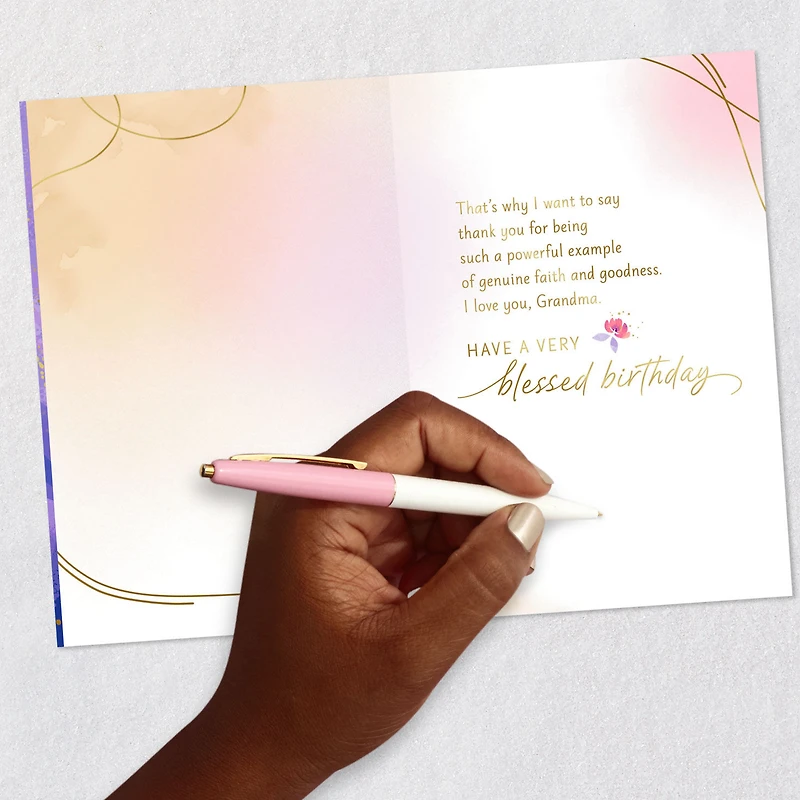 You're a Powerful Example of Faith Birthday Card for Grandma for only USD 2.99 | Hallmark