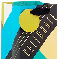 13" Celebrate Geometric Wine Gift Bag for only USD 4.49 | Hallmark