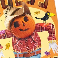 Pumpkin Butt Scarecrow Funny Musical Pop-Up Halloween Card for only USD 7.99 | Hallmark