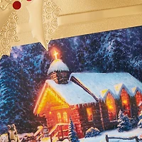 Thomas Kinkade O Holy Night Chapel Musical Christmas Card With Light for only USD 9.59 | Hallmark