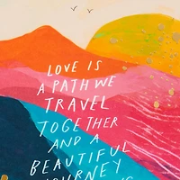 Morgan Harper Nichols Beautiful Journey Anniversary Card for Couple for only USD 4.99 | Hallmark