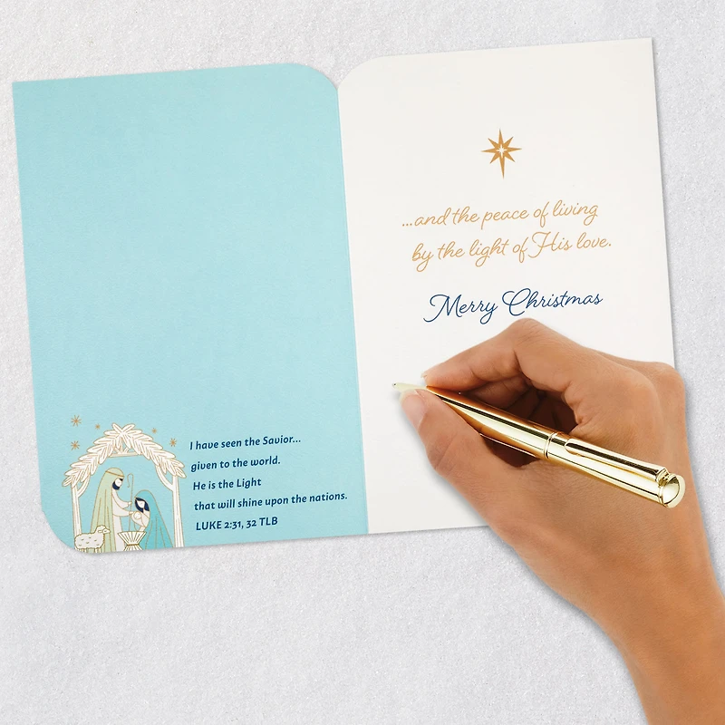 God's Miracle and Love Religious Christmas Card for only USD 4.59 | Hallmark