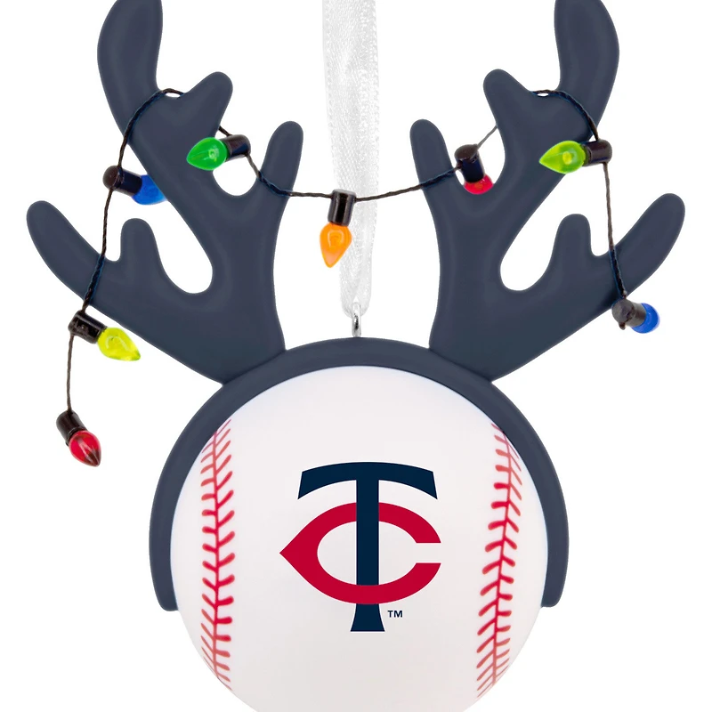 MLB Minnesota Twins™ Reindeer Baseball Hallmark Ornament for only USD 12.99 | Hallmark