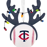 MLB Minnesota Twins™ Reindeer Baseball Hallmark Ornament for only USD 12.99 | Hallmark