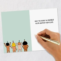 Have You Heard the Nudes Funny Birthday Card for only USD 3.99 | Hallmark