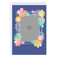 Bold and Bright Floral Frame Custom Card for only USD 4.99 | Hallmark
