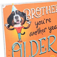 Another Year Older and Wiser Funny Pop-Up Birthday Card for Brother for only USD 6.99 | Hallmark